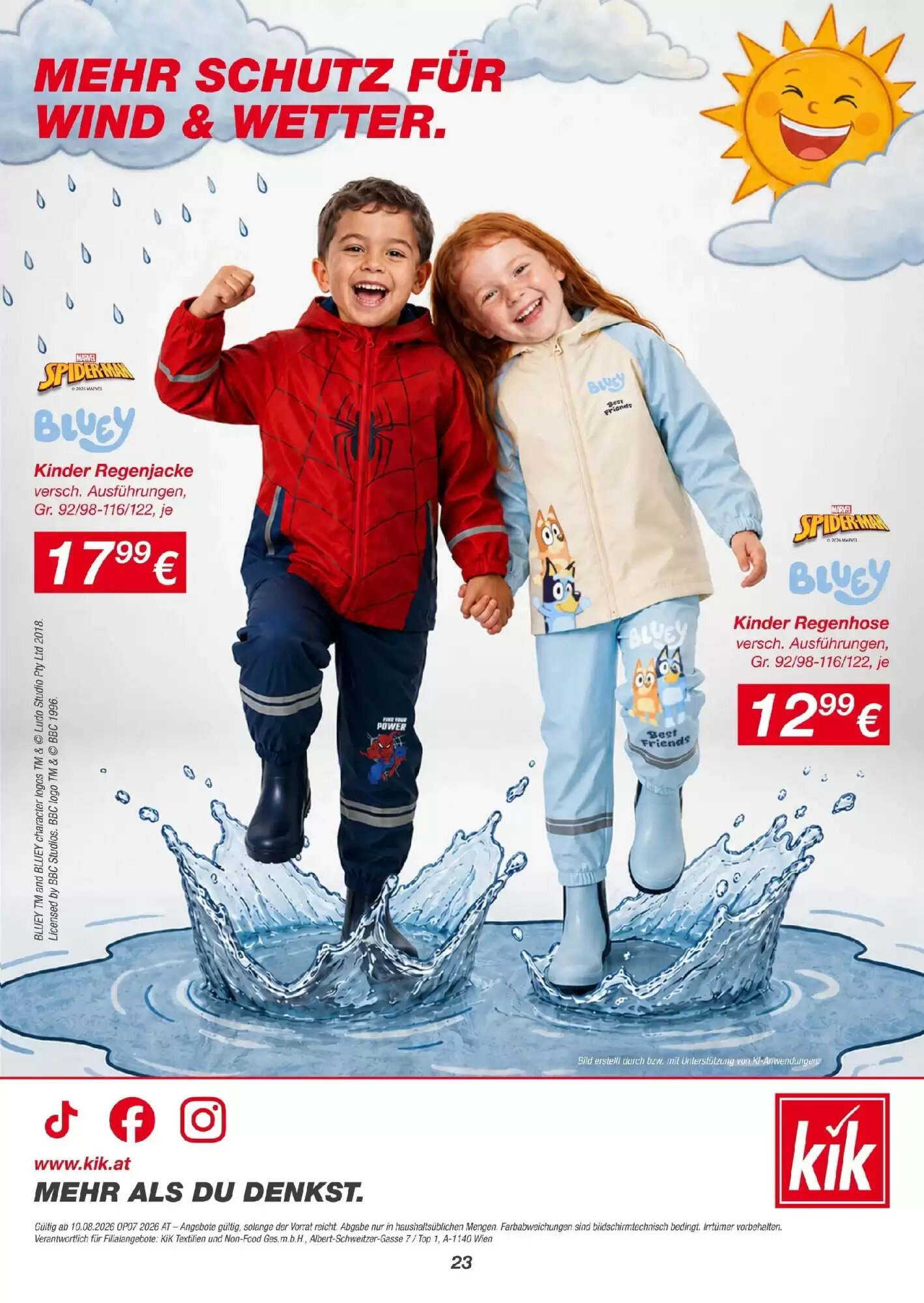 KiK Flugblatt (ab 10.08.2026) - Angebote und Prospekt - Seite 23
