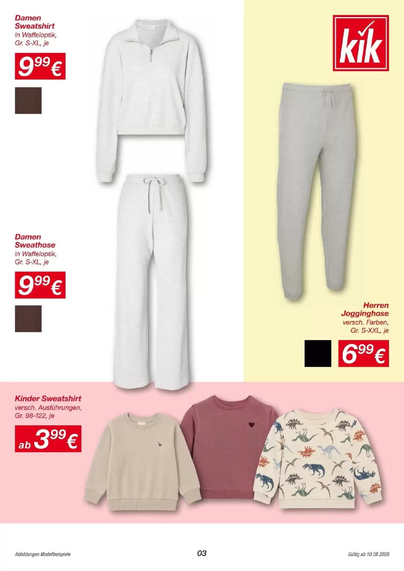 KiK Flugblatt (ab 10.08.2026) - Angebote und Prospekt - Seite 3