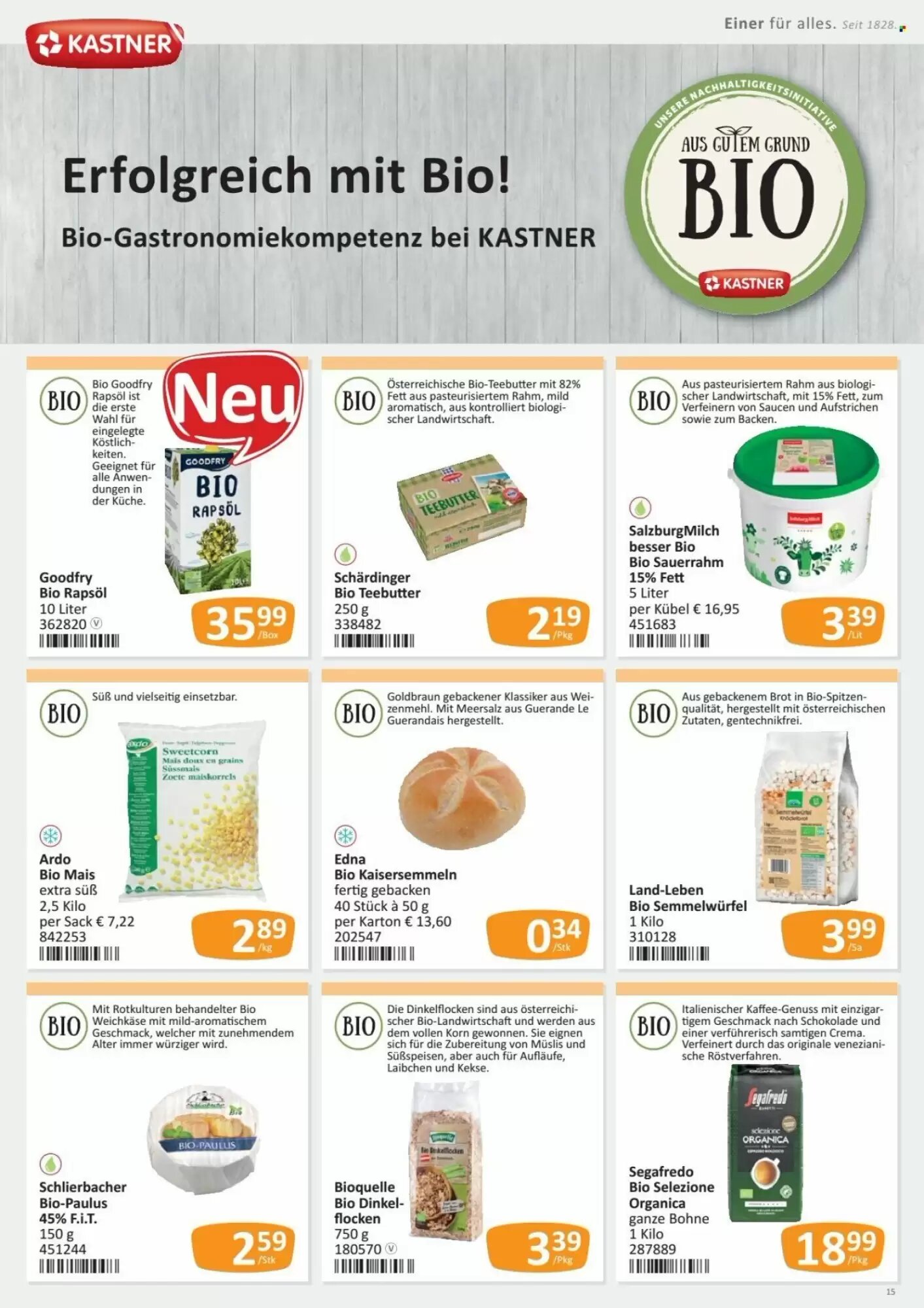 Kastner Flugblatt (ab 10.08.2026) - Angebote und Prospekt - Seite 15