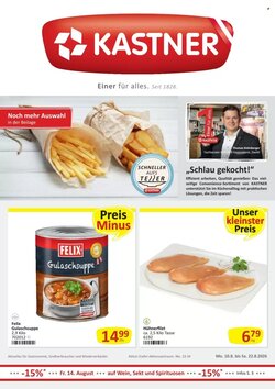 Kastner Flugblatt (ab 10.08.2026) - Angebote und Prospekt