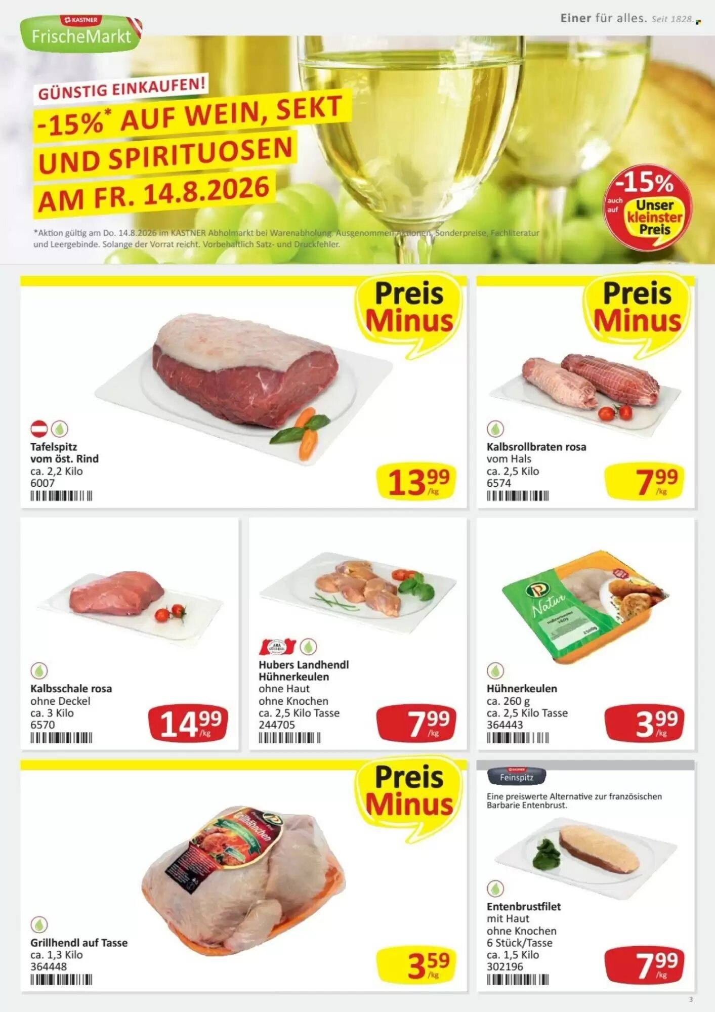 Kastner Flugblatt (ab 10.08.2026) - Angebote und Prospekt - Seite 3
