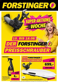 Forstinger Flugblatt (ab 10.08.2026) - Angebote und Prospekt