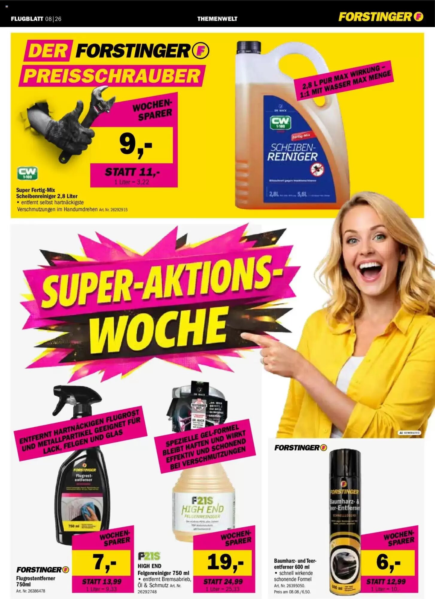 Forstinger Flugblatt (ab 10.08.2026) - Angebote und Prospekt - Seite 3