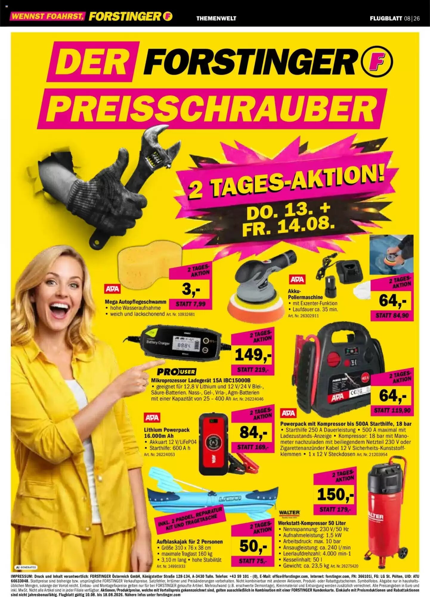 Forstinger Flugblatt (ab 10.08.2026) - Angebote und Prospekt - Seite 5