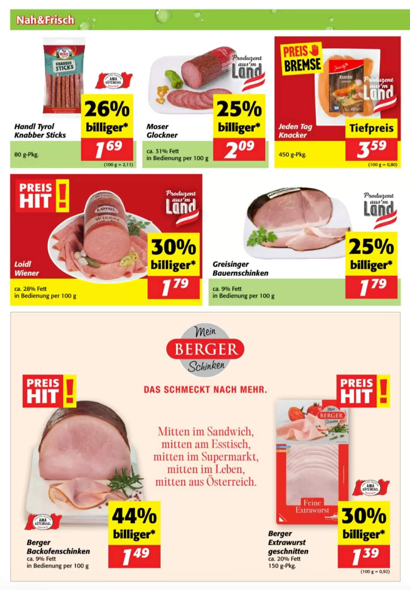 Nah&Frisch Flugblatt (ab 12.08.2026) - Angebote und Prospekt - Seite 6