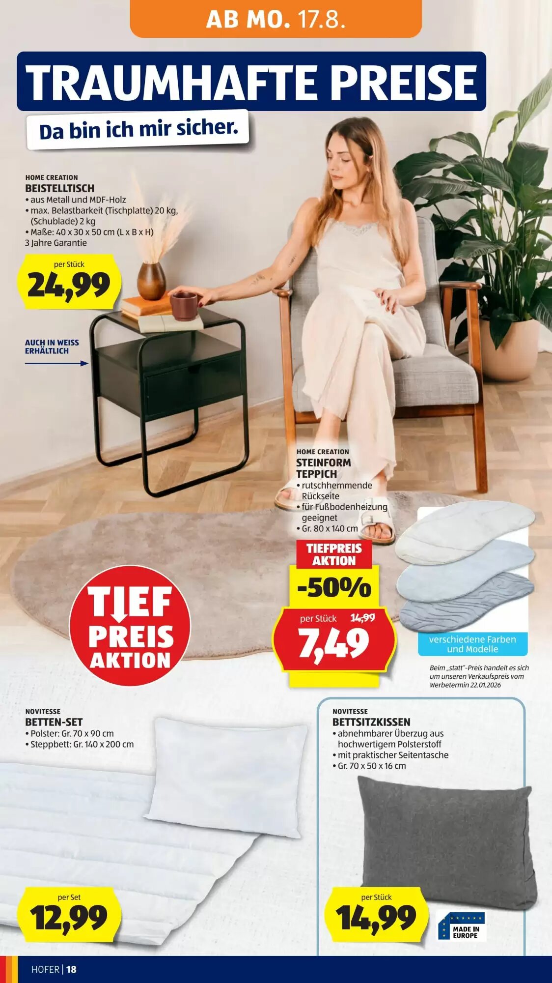 Hofer Flugblatt (ab 12.08.2026) - Angebote und Prospekt - Seite 32