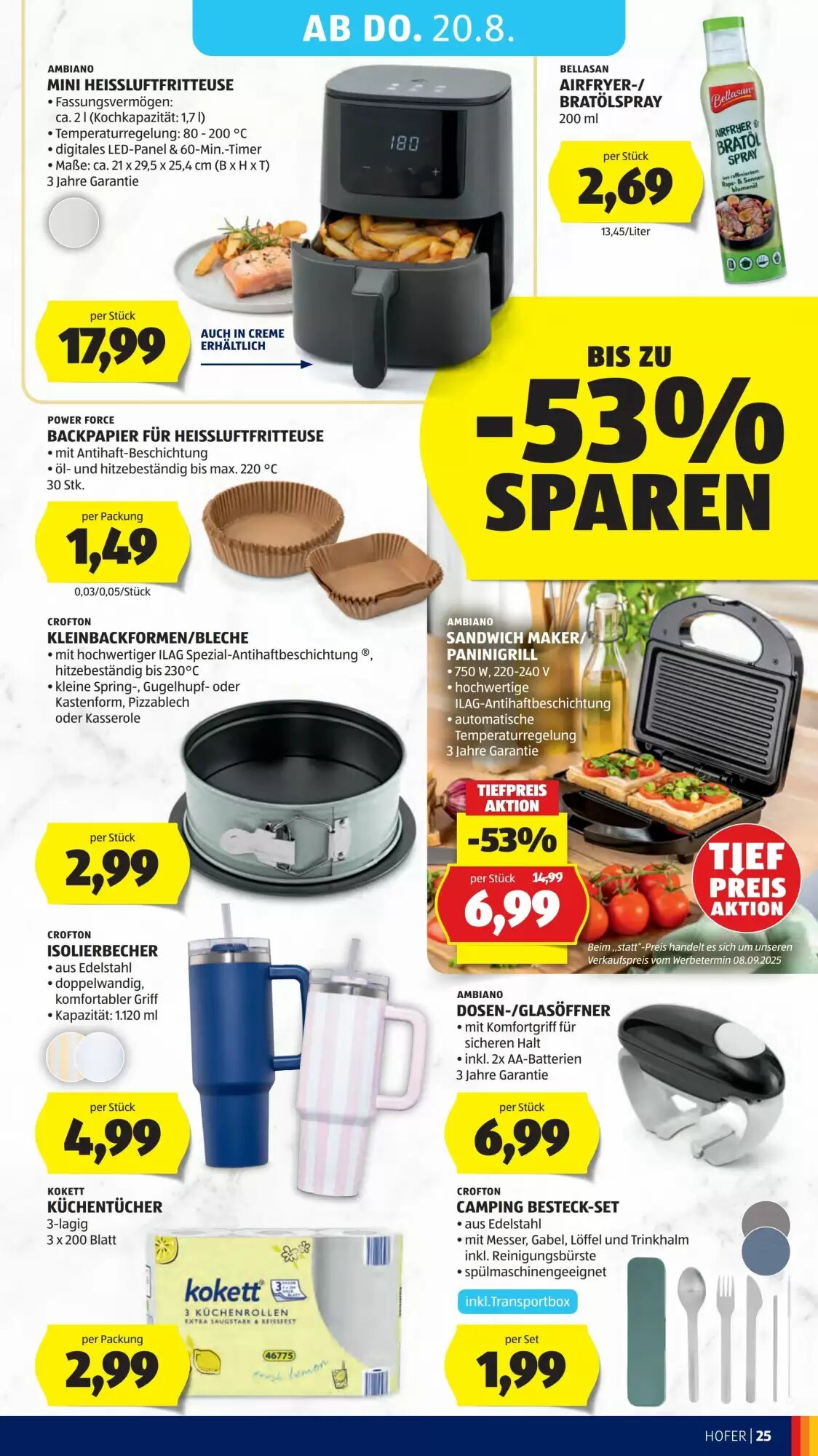 Hofer Flugblatt (ab 12.08.2026) - Angebote und Prospekt - Seite 39