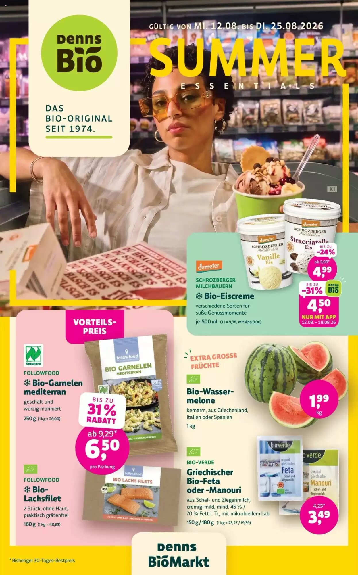 Denn's Biomarkt Flugblatt (ab 12.08.2026) - Angebote und Prospekt - Seite 1