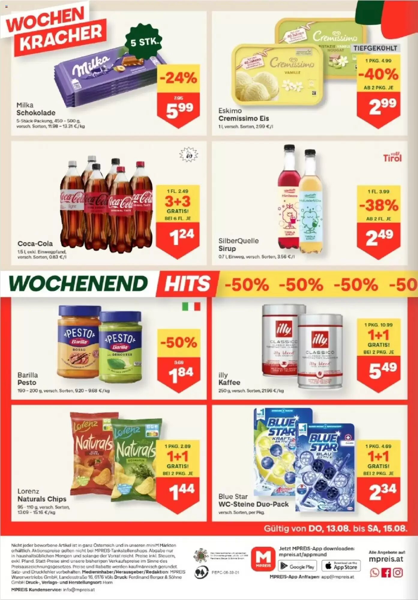 MPreis Flugblatt (ab 13.08.2026) - Angebote und Prospekt - Seite 12