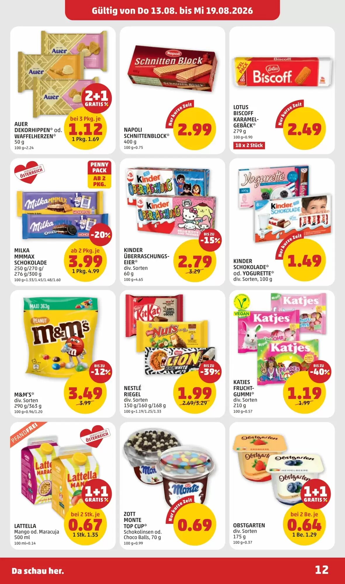 PENNY Flugblatt (ab 13.08.2026) - Angebote und Prospekt - Seite 12