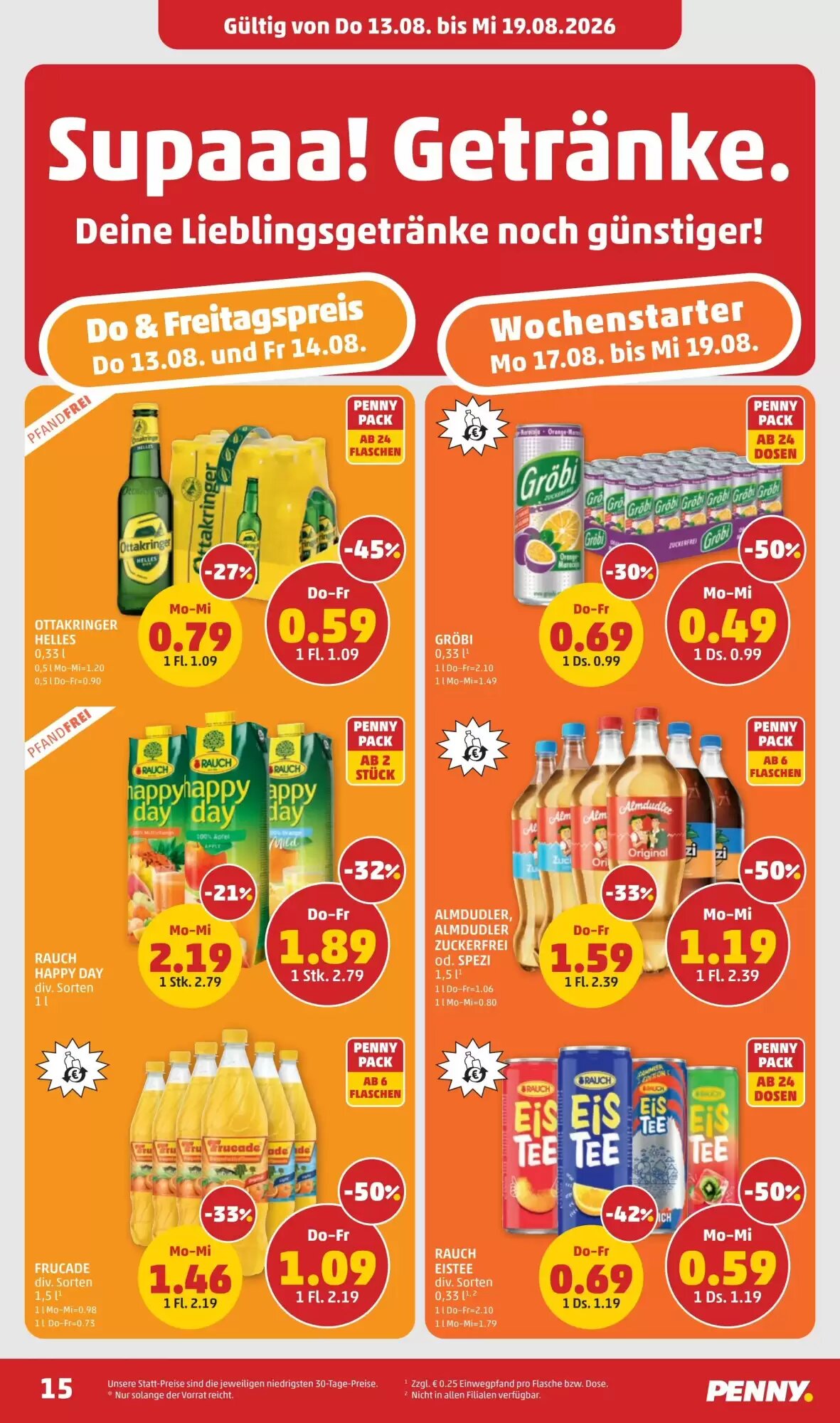 PENNY Flugblatt (ab 13.08.2026) - Angebote und Prospekt - Seite 15