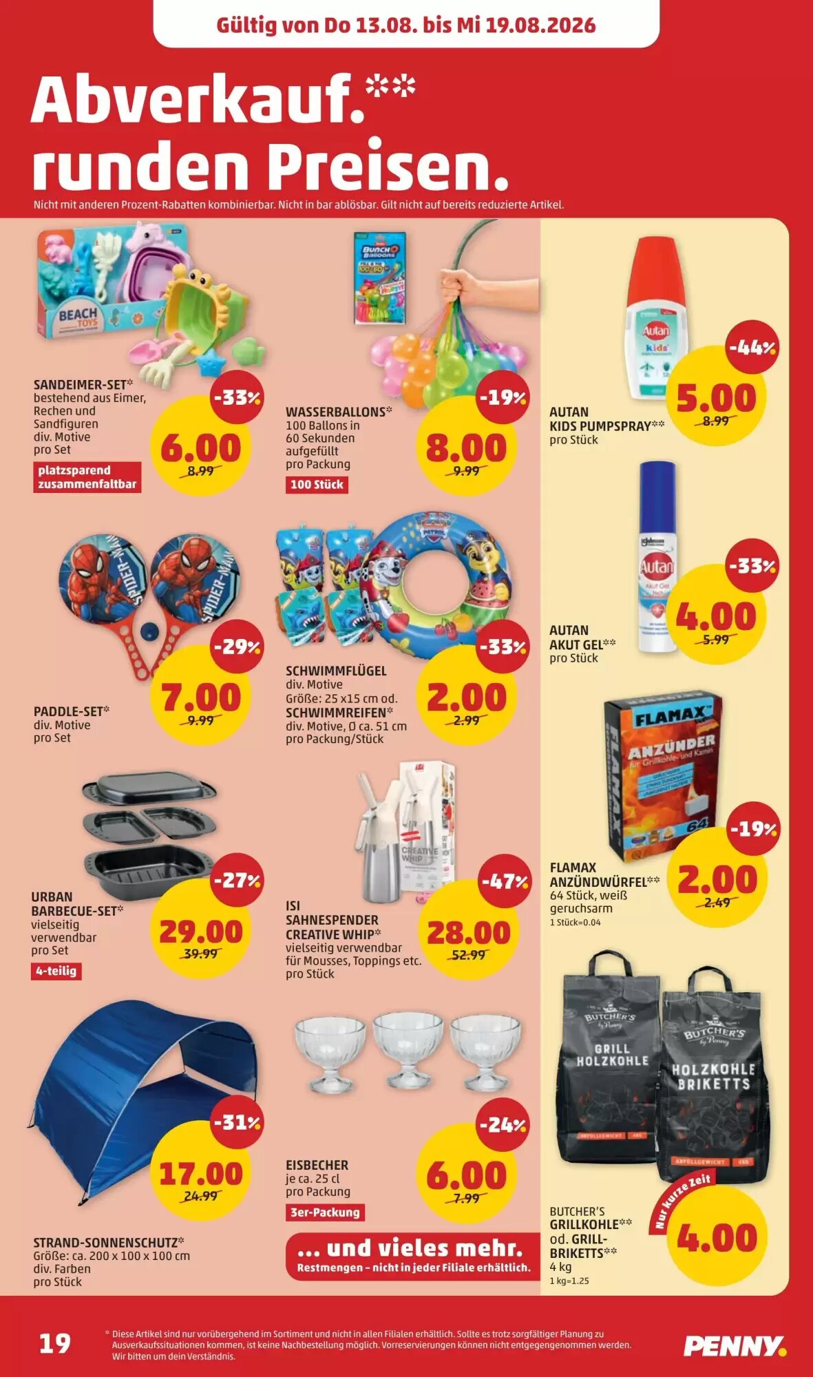 PENNY Flugblatt (ab 13.08.2026) - Angebote und Prospekt - Seite 19