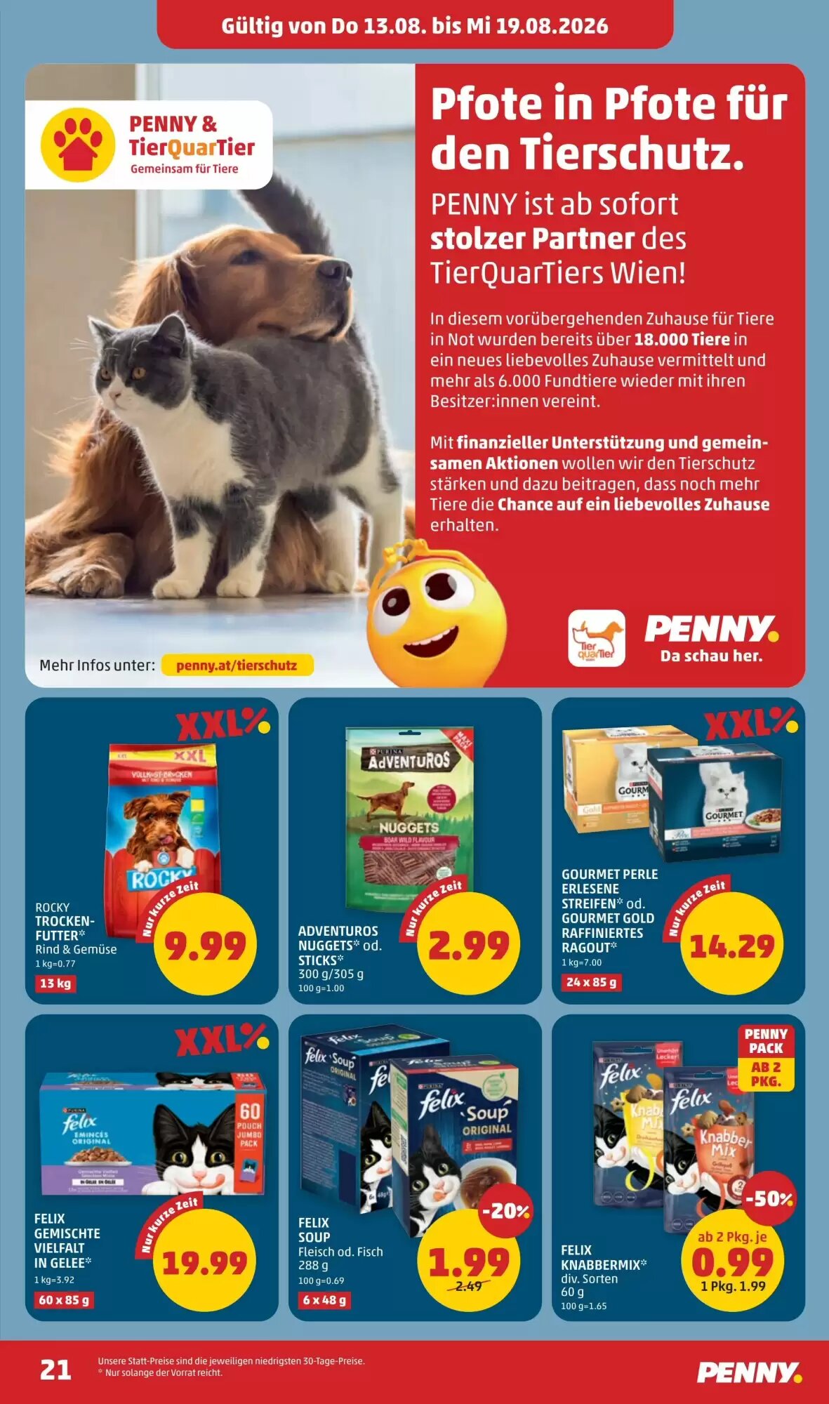 PENNY Flugblatt (ab 13.08.2026) - Angebote und Prospekt - Seite 21