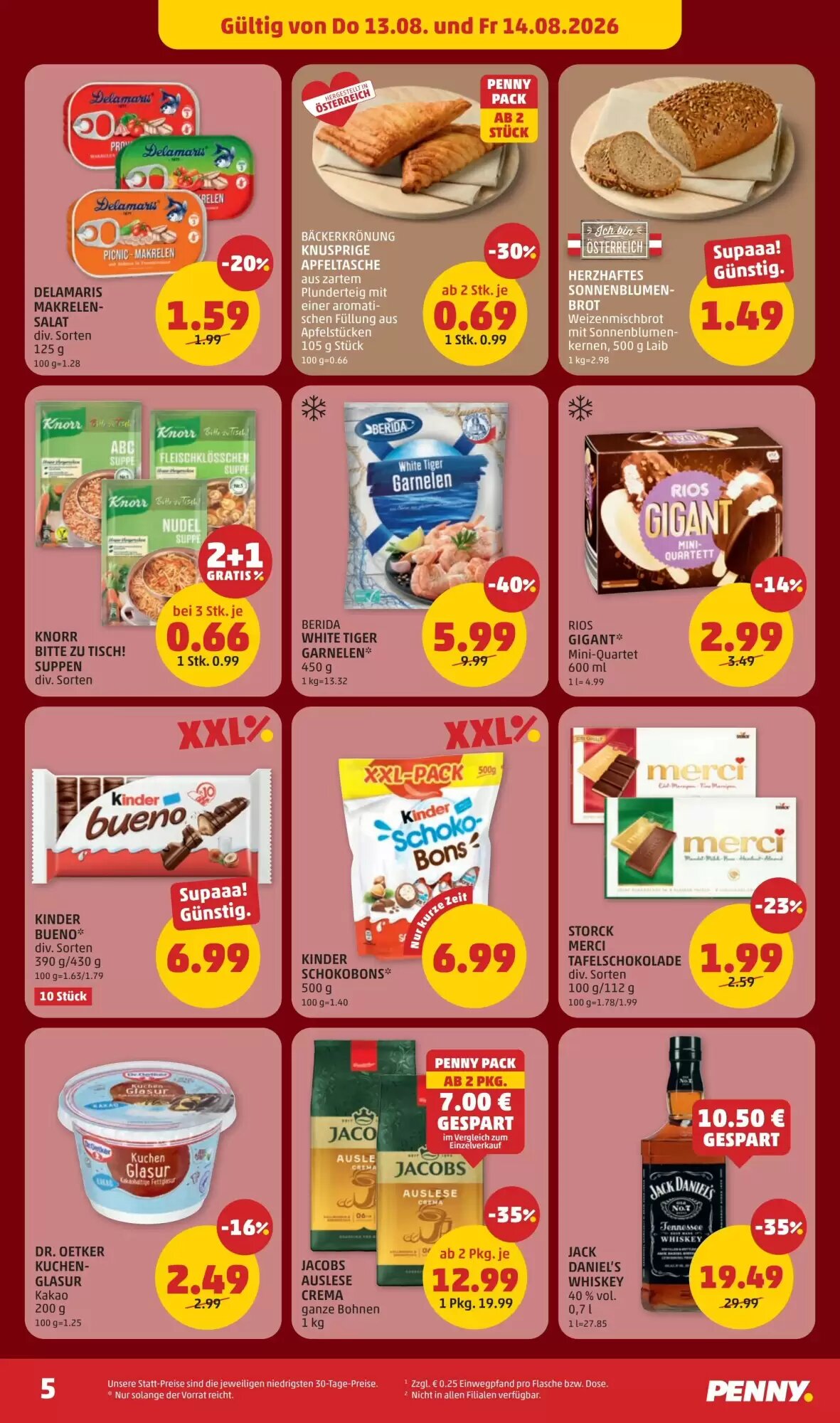 PENNY Flugblatt (ab 13.08.2026) - Angebote und Prospekt - Seite 5