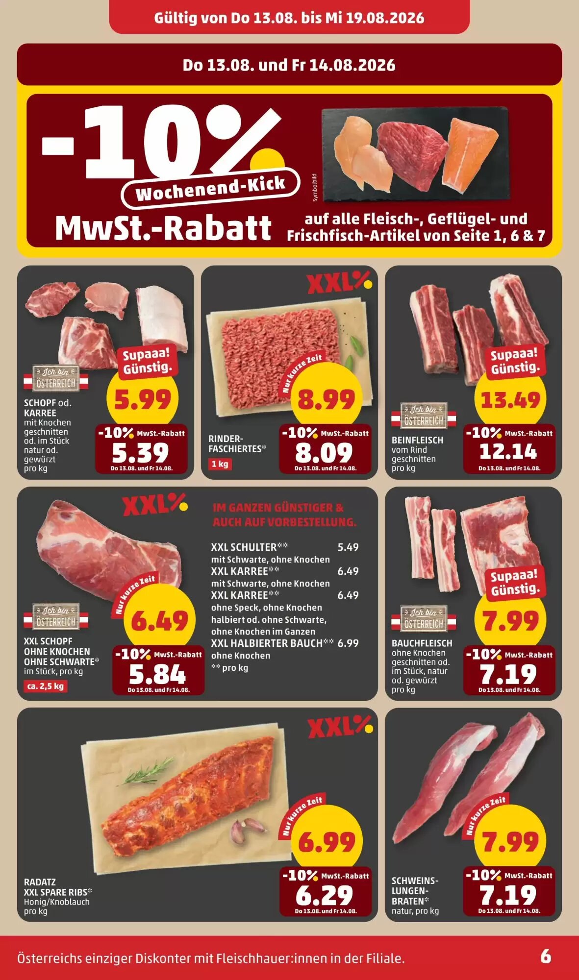 PENNY Flugblatt (ab 13.08.2026) - Angebote und Prospekt - Seite 6