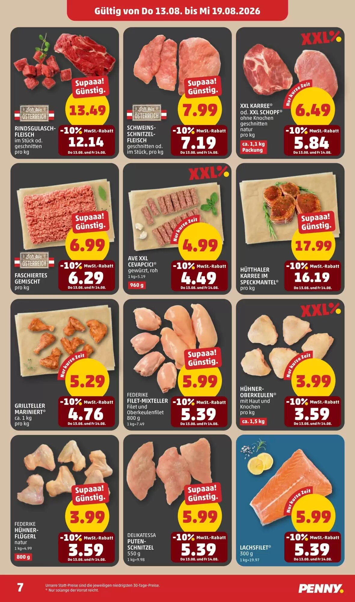 PENNY Flugblatt (ab 13.08.2026) - Angebote und Prospekt - Seite 7