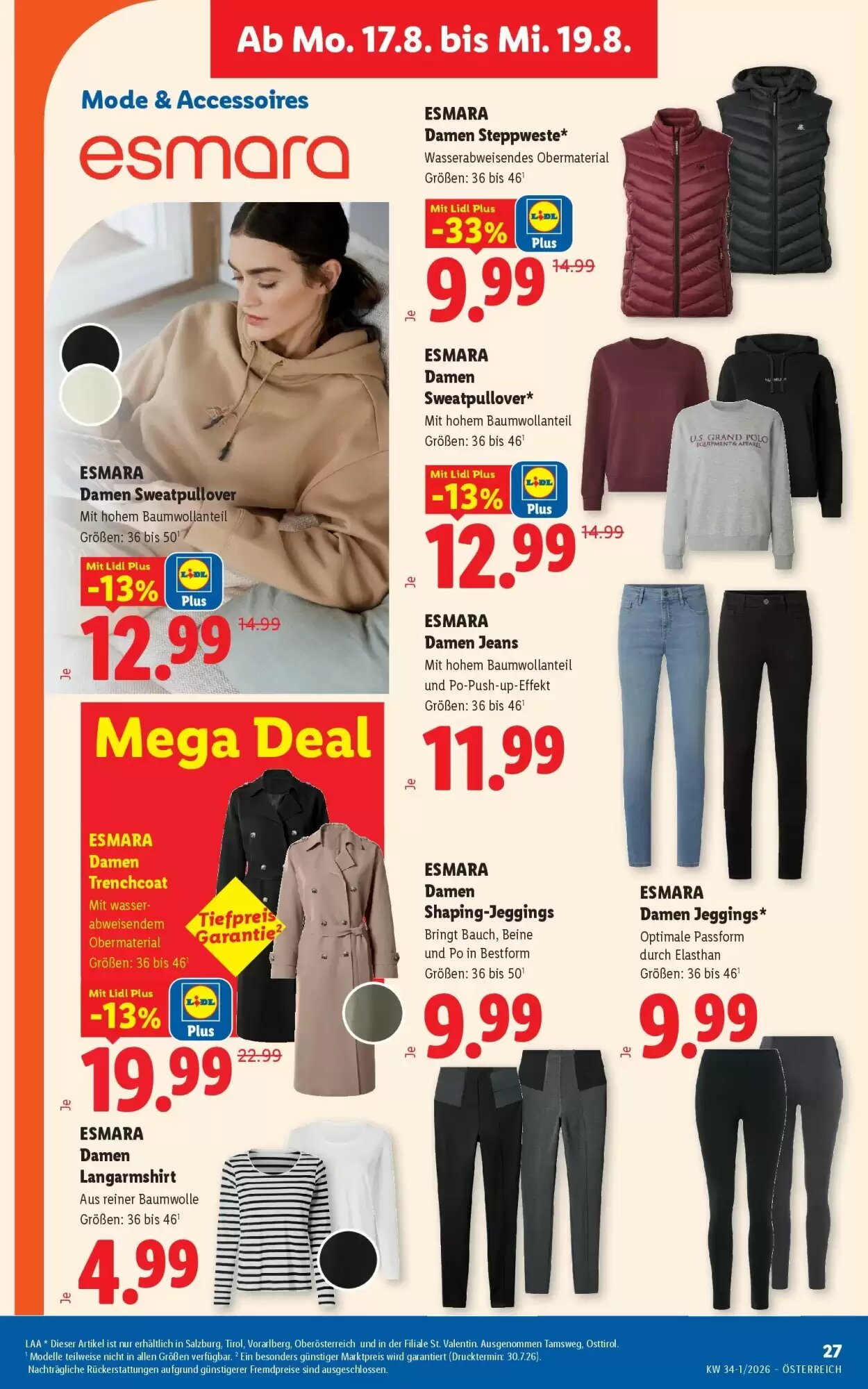 Lidl Flugblatt (ab 13.08.2026) - Angebote und Prospekt - Seite 34