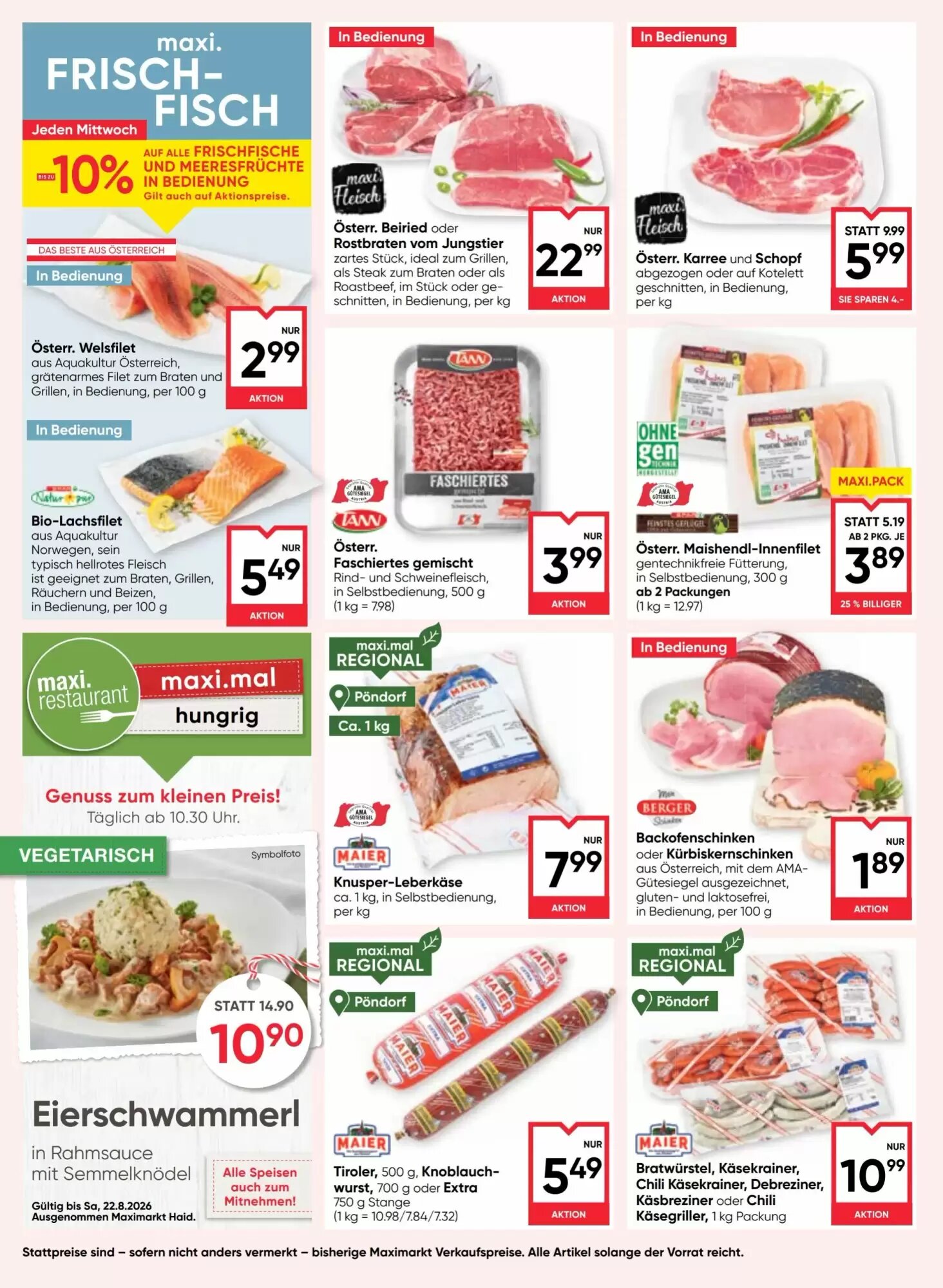 Maximarkt Flugblatt (ab 13.08.2026) - Angebote und Prospekt - Seite 8