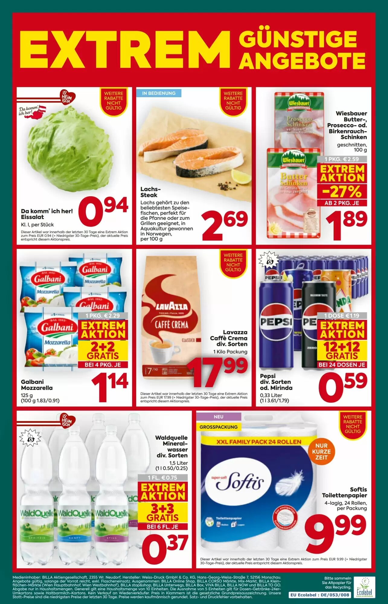 Billa Flugblatt (ab 13.08.2026) - Angebote und Prospekt - Seite 16