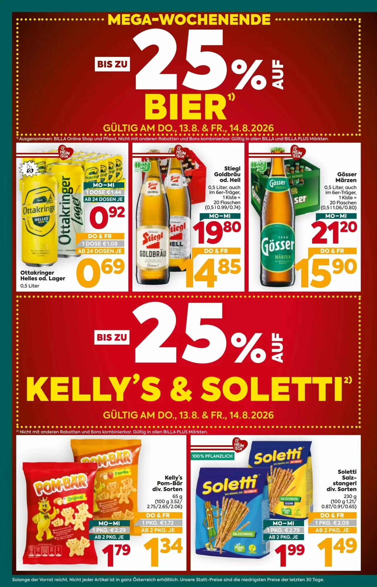 Billa Flugblatt (ab 13.08.2026) - Angebote und Prospekt - Seite 4