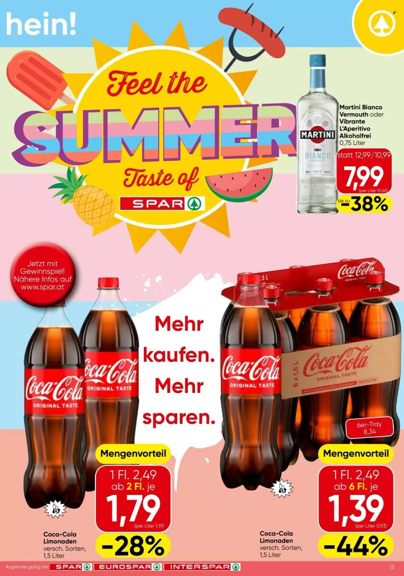 Eurospar Flugblatt (ab 13.08.2026) - Angebote und Prospekt - Seite 13
