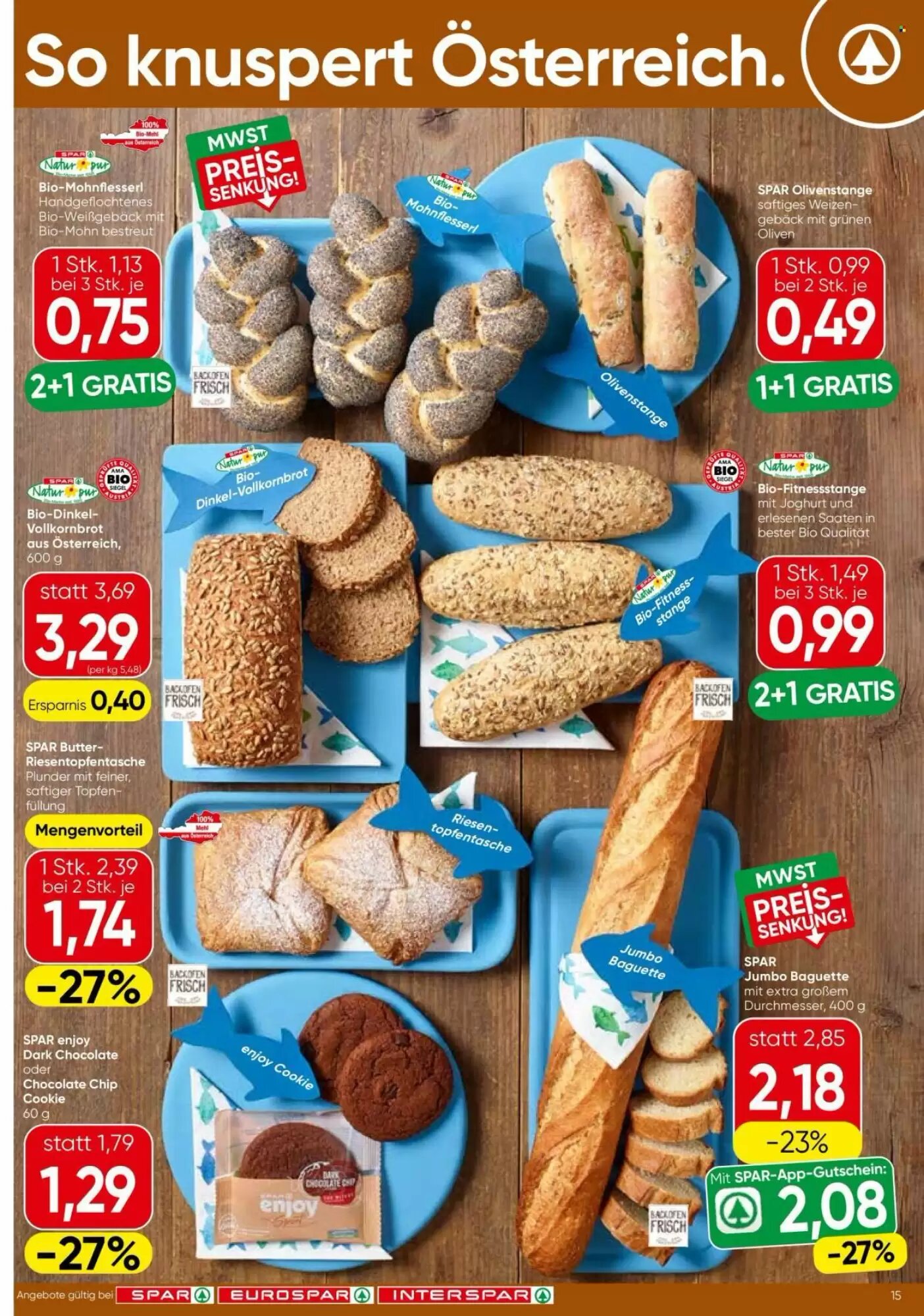 Eurospar Flugblatt (ab 13.08.2026) - Angebote und Prospekt - Seite 15