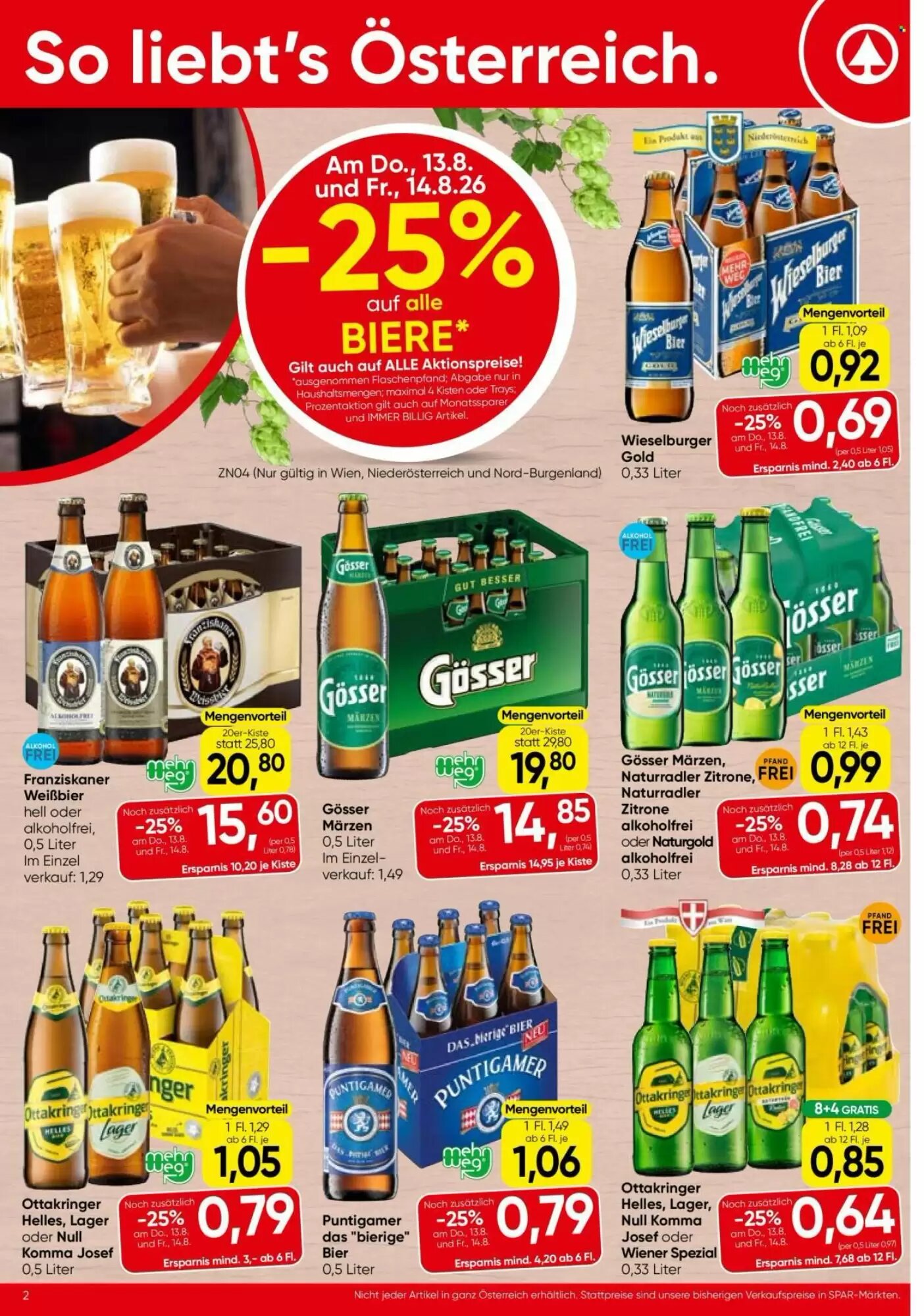 Eurospar Flugblatt (ab 13.08.2026) - Angebote und Prospekt - Seite 2