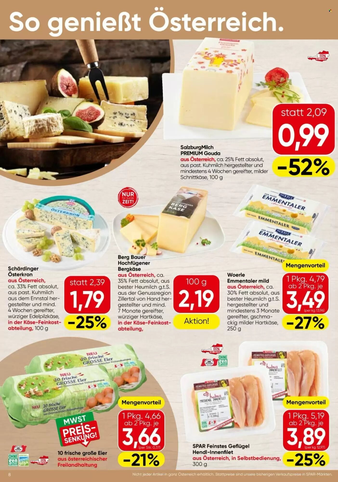 Eurospar Flugblatt (ab 13.08.2026) - Angebote und Prospekt - Seite 8