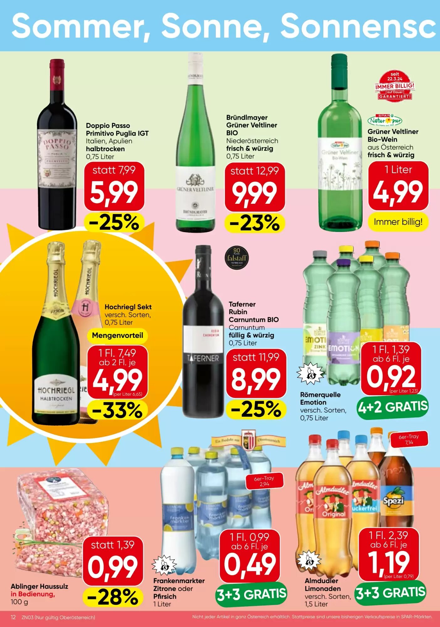 Strasser Markt Flugblatt (ab 13.08.2026) - Angebote und Prospekt - Seite 12