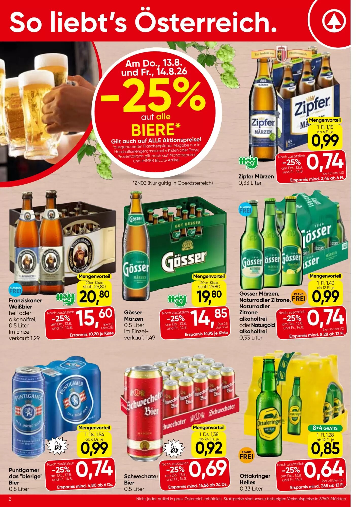 Strasser Markt Flugblatt (ab 13.08.2026) - Angebote und Prospekt - Seite 2