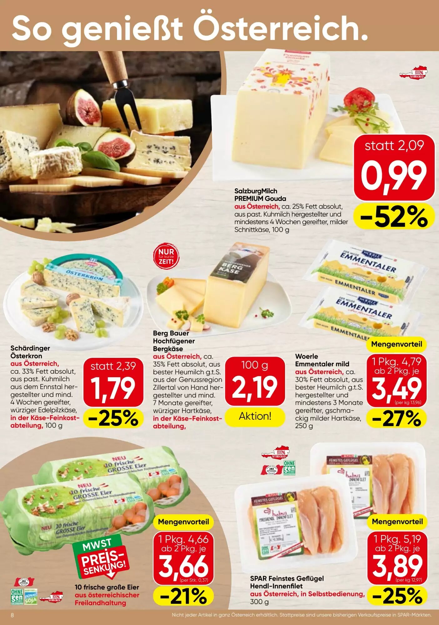 Strasser Markt Flugblatt (ab 13.08.2026) - Angebote und Prospekt - Seite 8