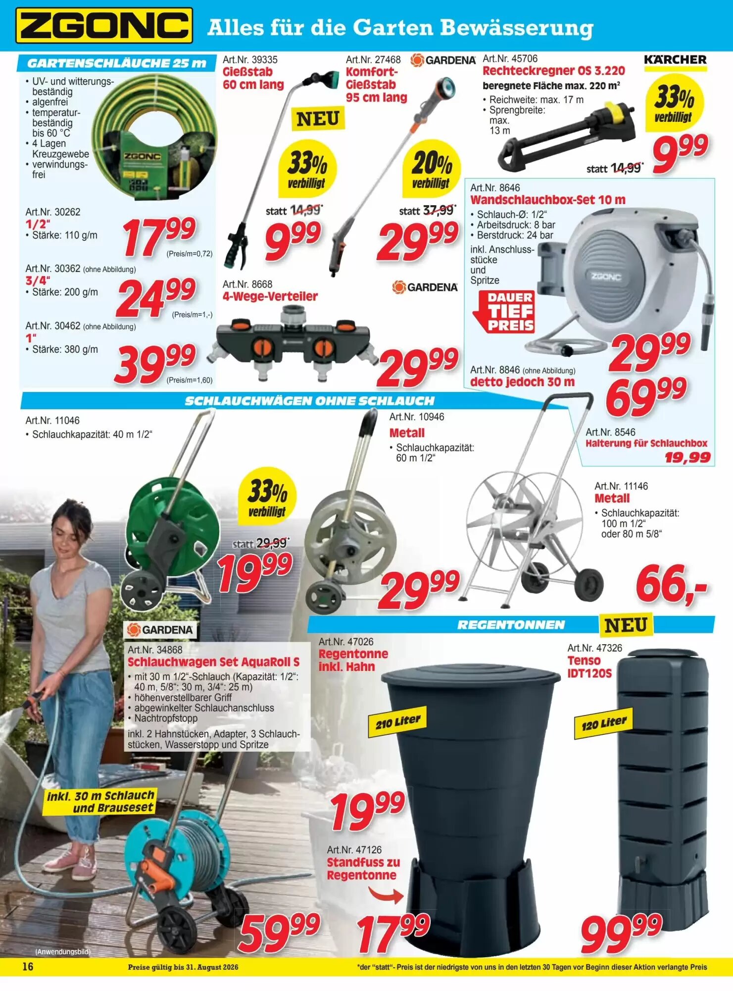 Zgonc Flugblatt (ab 13.08.2026) - Angebote und Prospekt - Seite 16