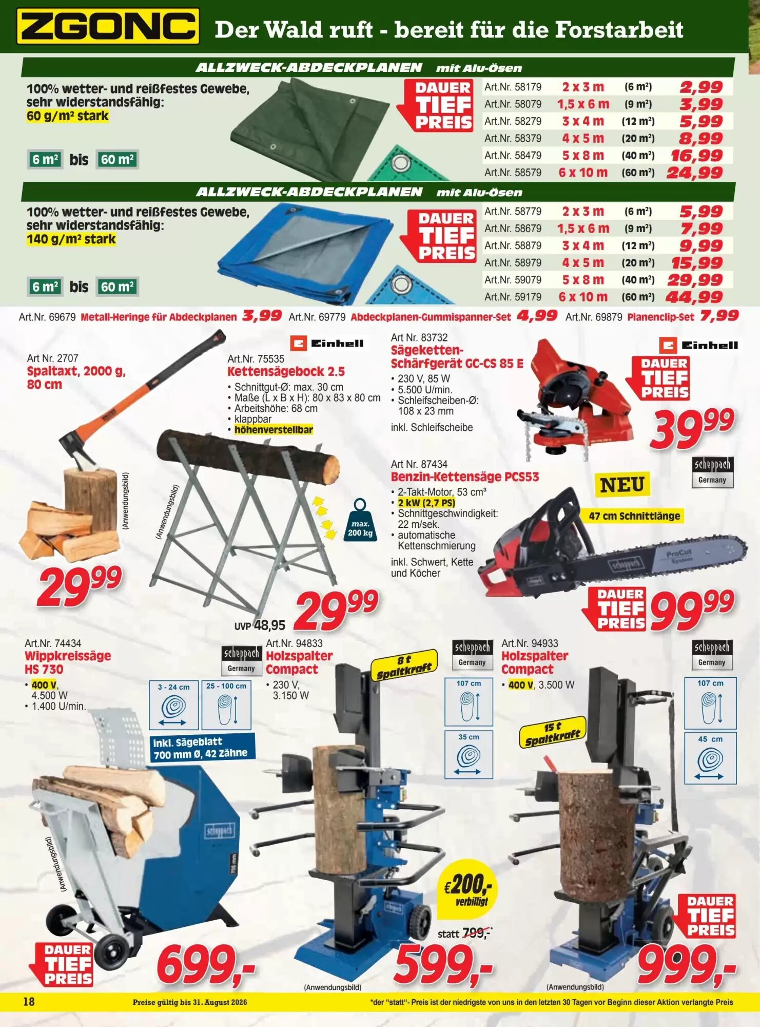 Zgonc Flugblatt (ab 13.08.2026) - Angebote und Prospekt - Seite 18