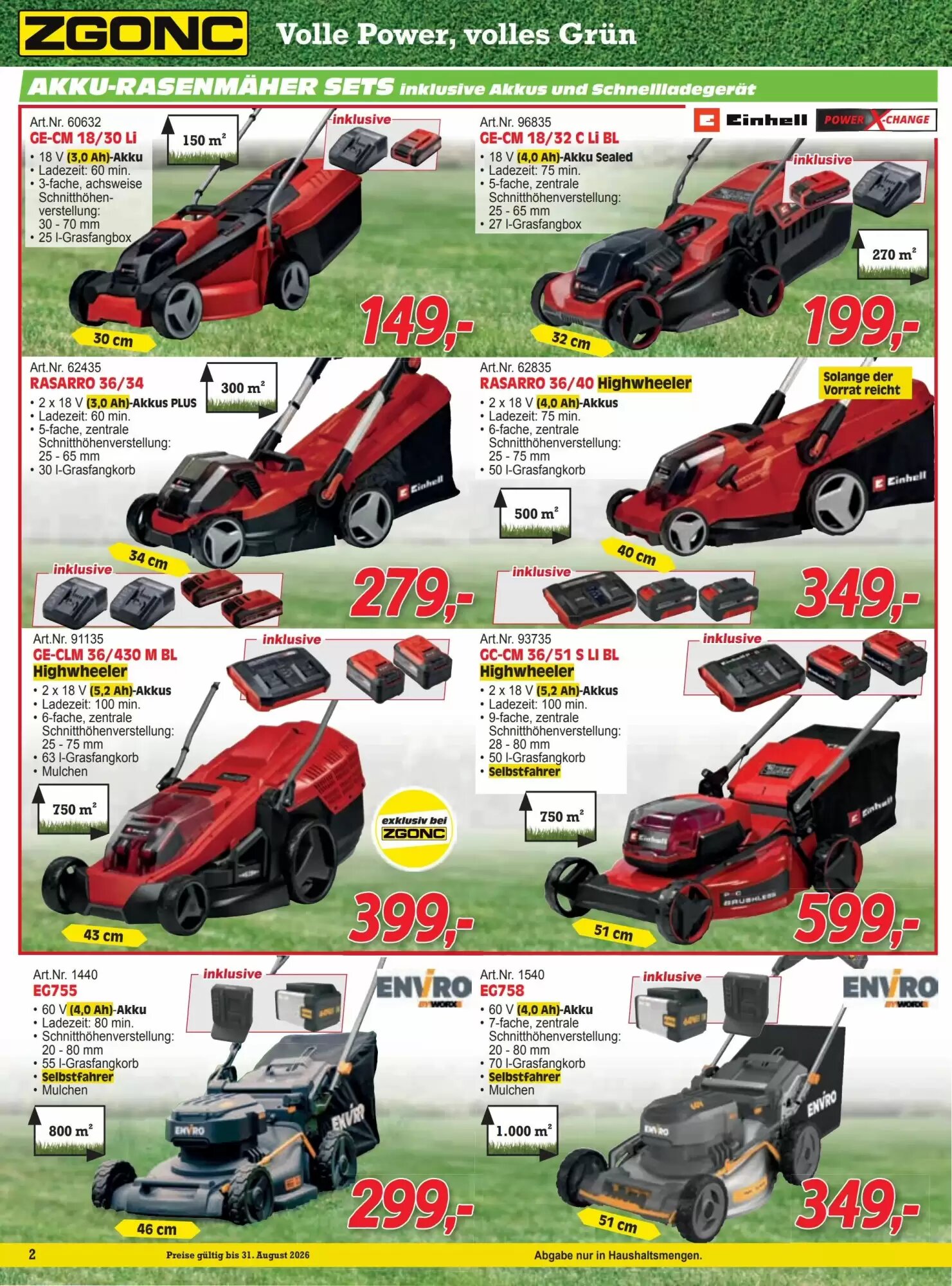 Zgonc Flugblatt (ab 13.08.2026) - Angebote und Prospekt - Seite 2