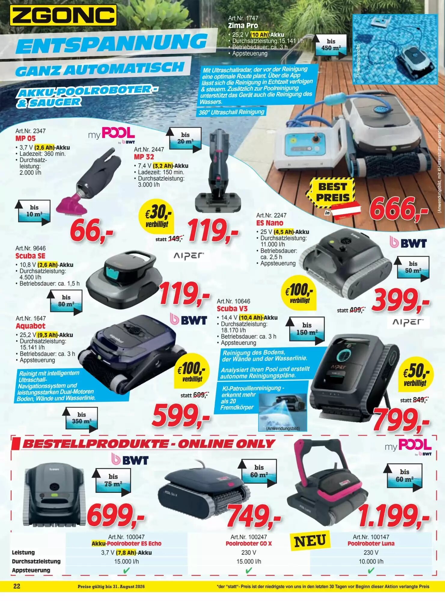 Zgonc Flugblatt (ab 13.08.2026) - Angebote und Prospekt - Seite 22