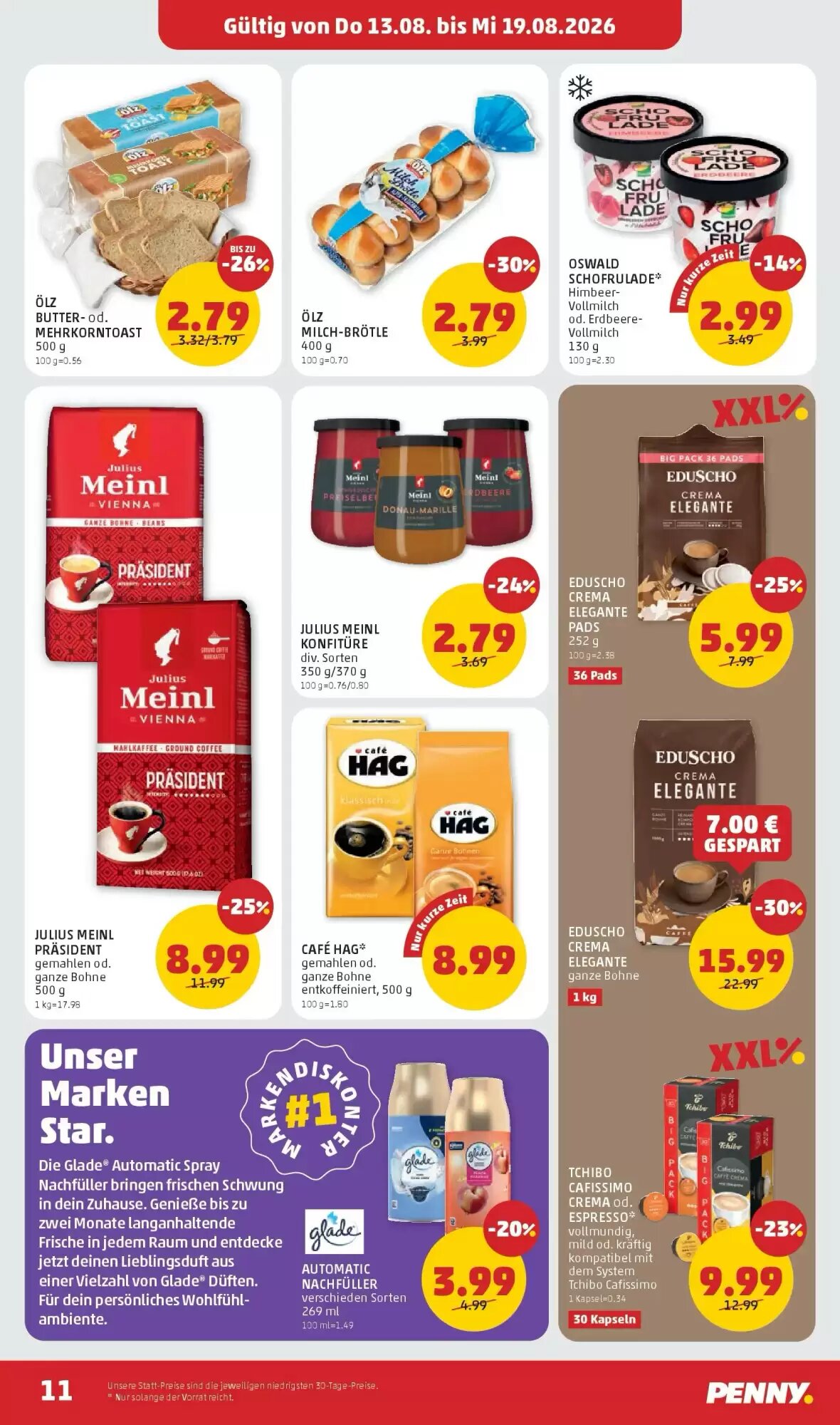 PENNY Flugblatt (ab 13.08.2026) - Angebote und Prospekt - Seite 11