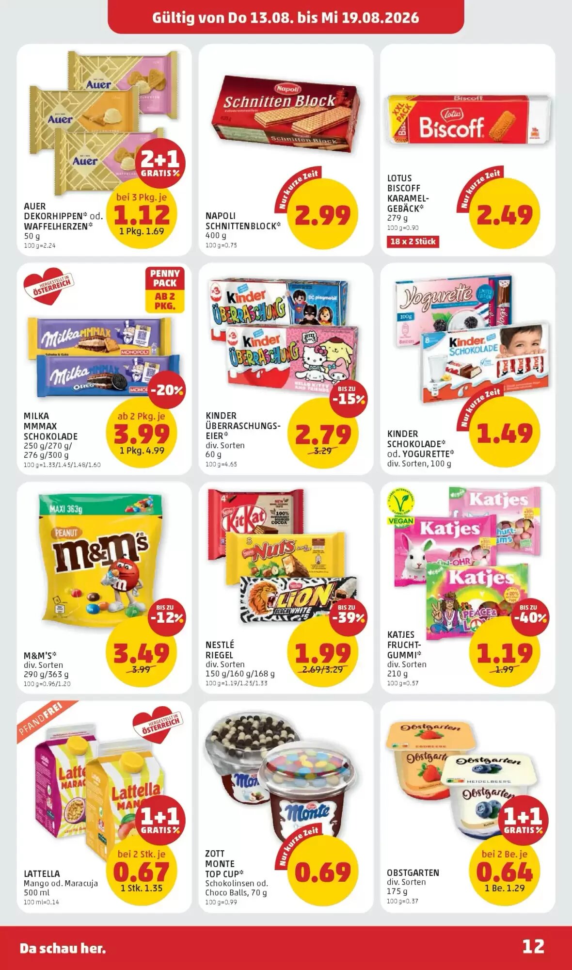 PENNY Flugblatt (ab 13.08.2026) - Angebote und Prospekt - Seite 12