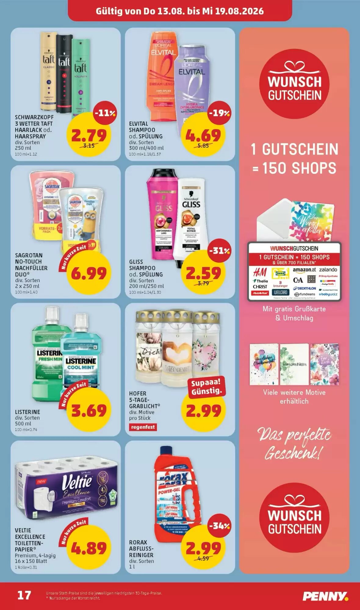 PENNY Flugblatt (ab 13.08.2026) - Angebote und Prospekt - Seite 17