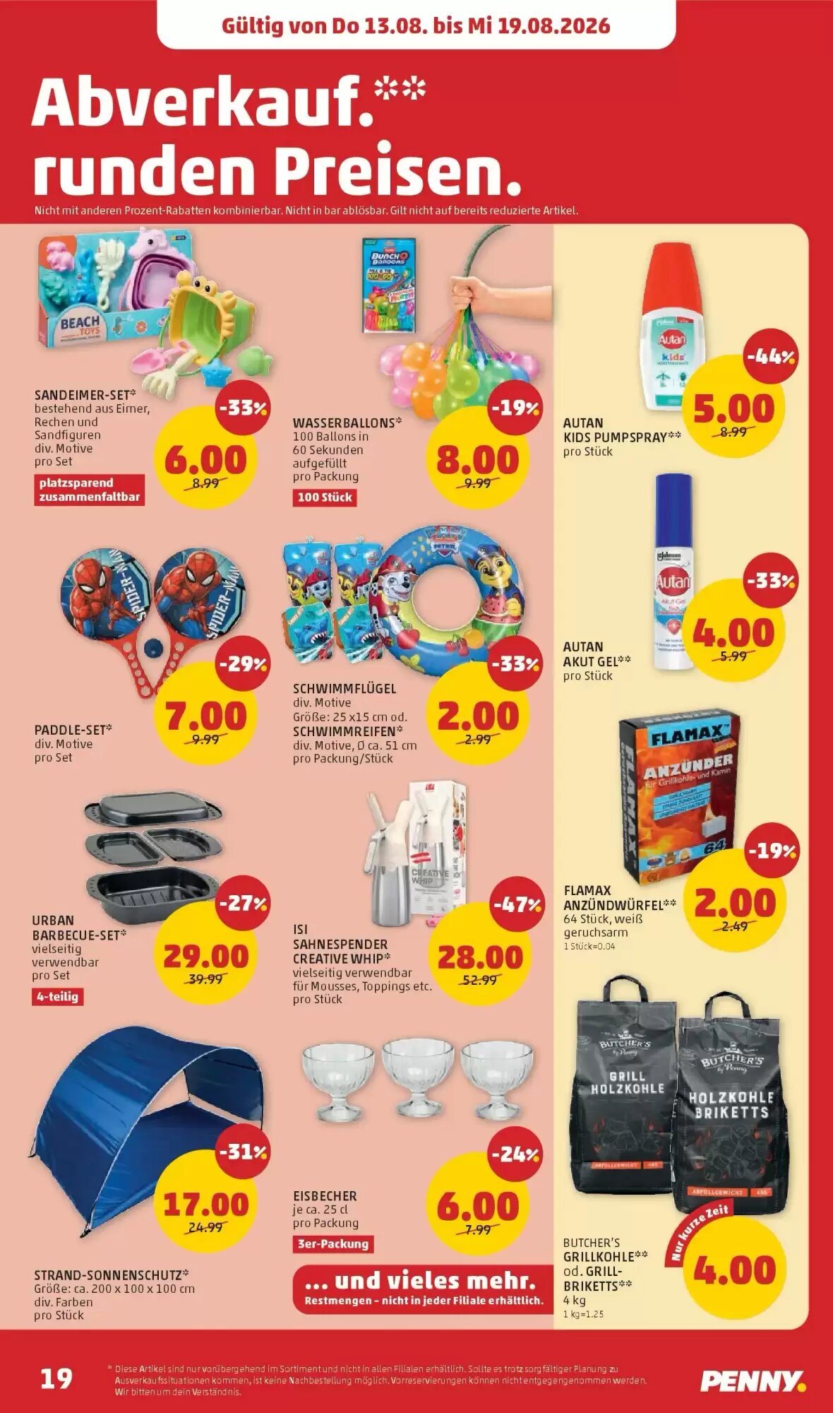 PENNY Flugblatt (ab 13.08.2026) - Angebote und Prospekt - Seite 19