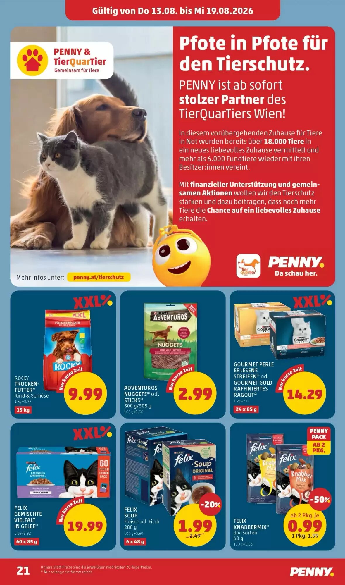 PENNY Flugblatt (ab 13.08.2026) - Angebote und Prospekt - Seite 21