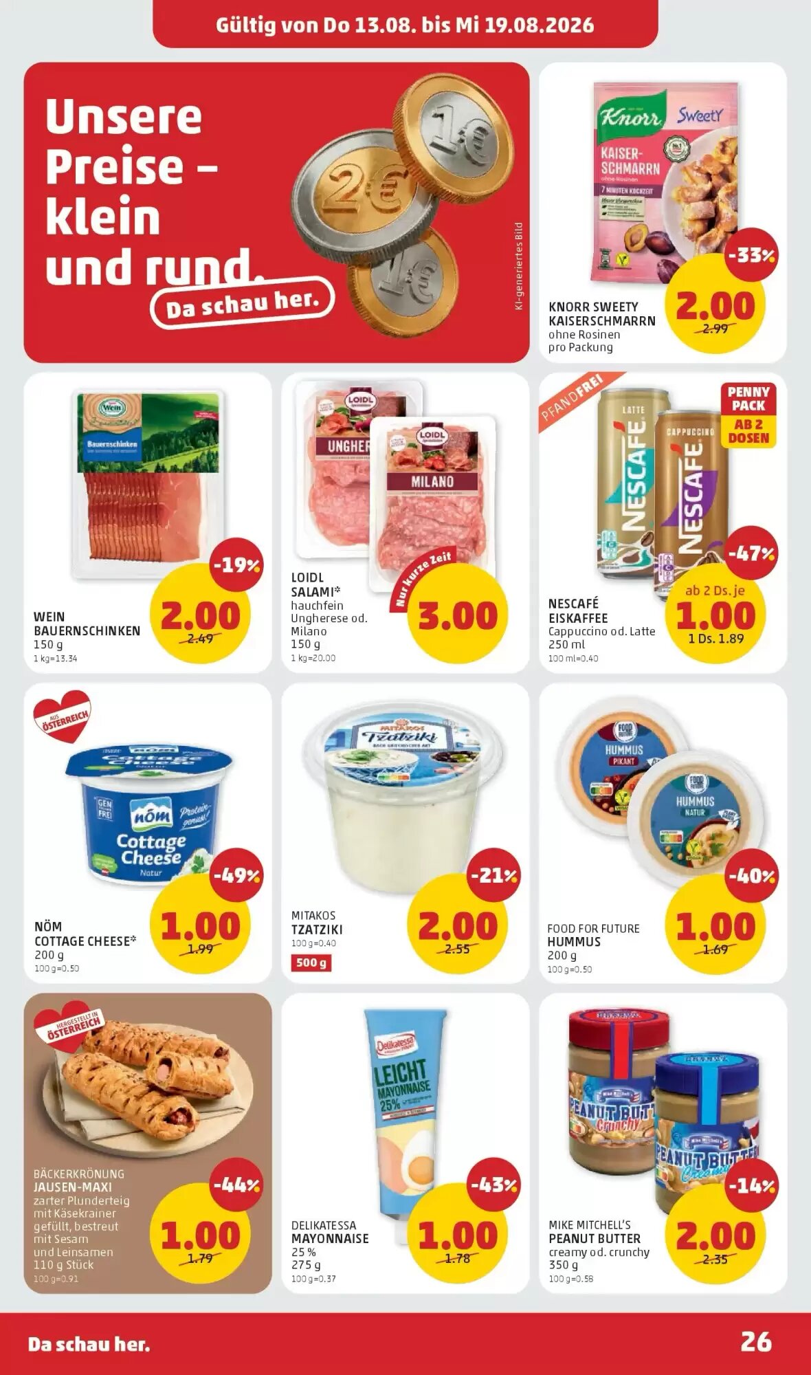 PENNY Flugblatt (ab 13.08.2026) - Angebote und Prospekt - Seite 26