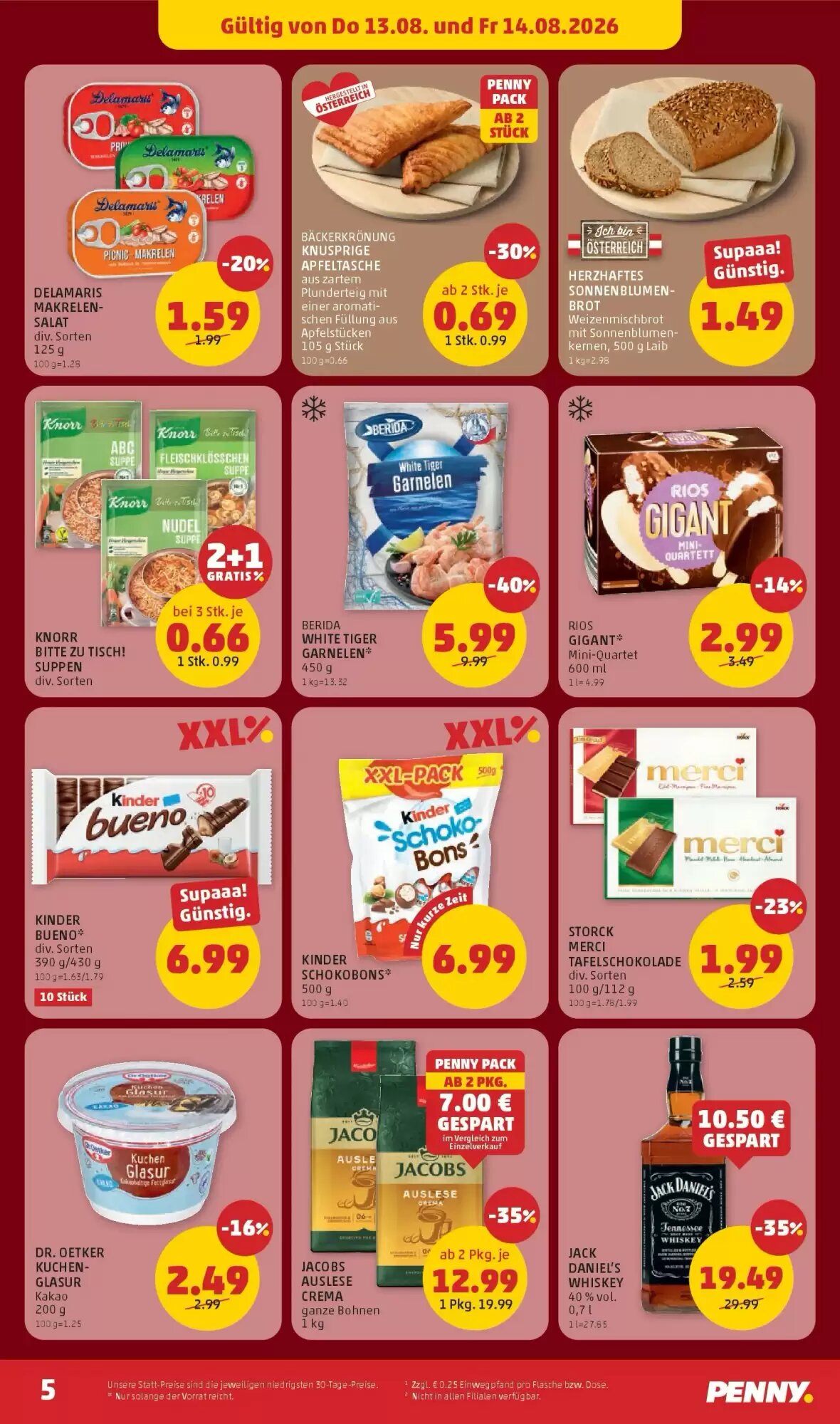 PENNY Flugblatt (ab 13.08.2026) - Angebote und Prospekt - Seite 5
