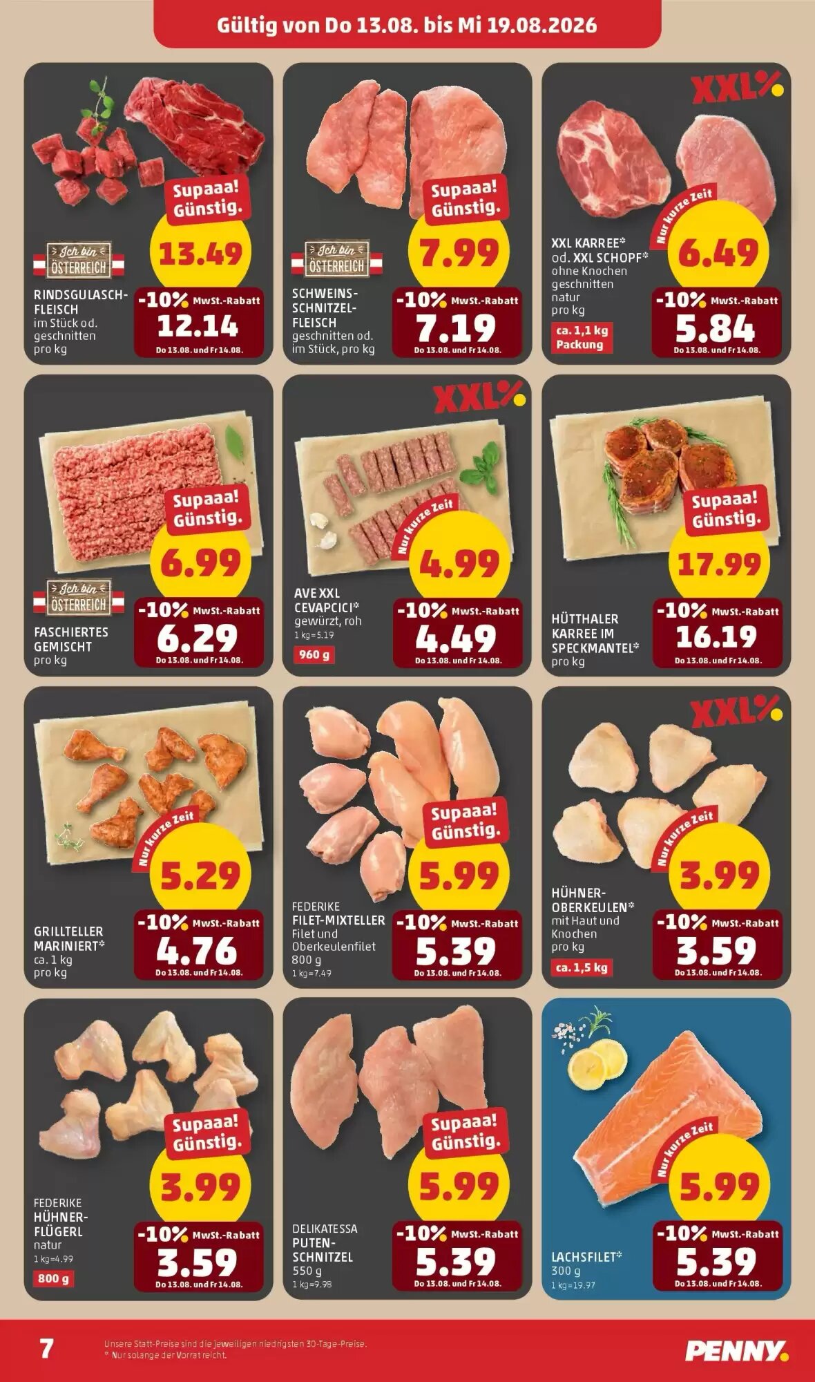 PENNY Flugblatt (ab 13.08.2026) - Angebote und Prospekt - Seite 7
