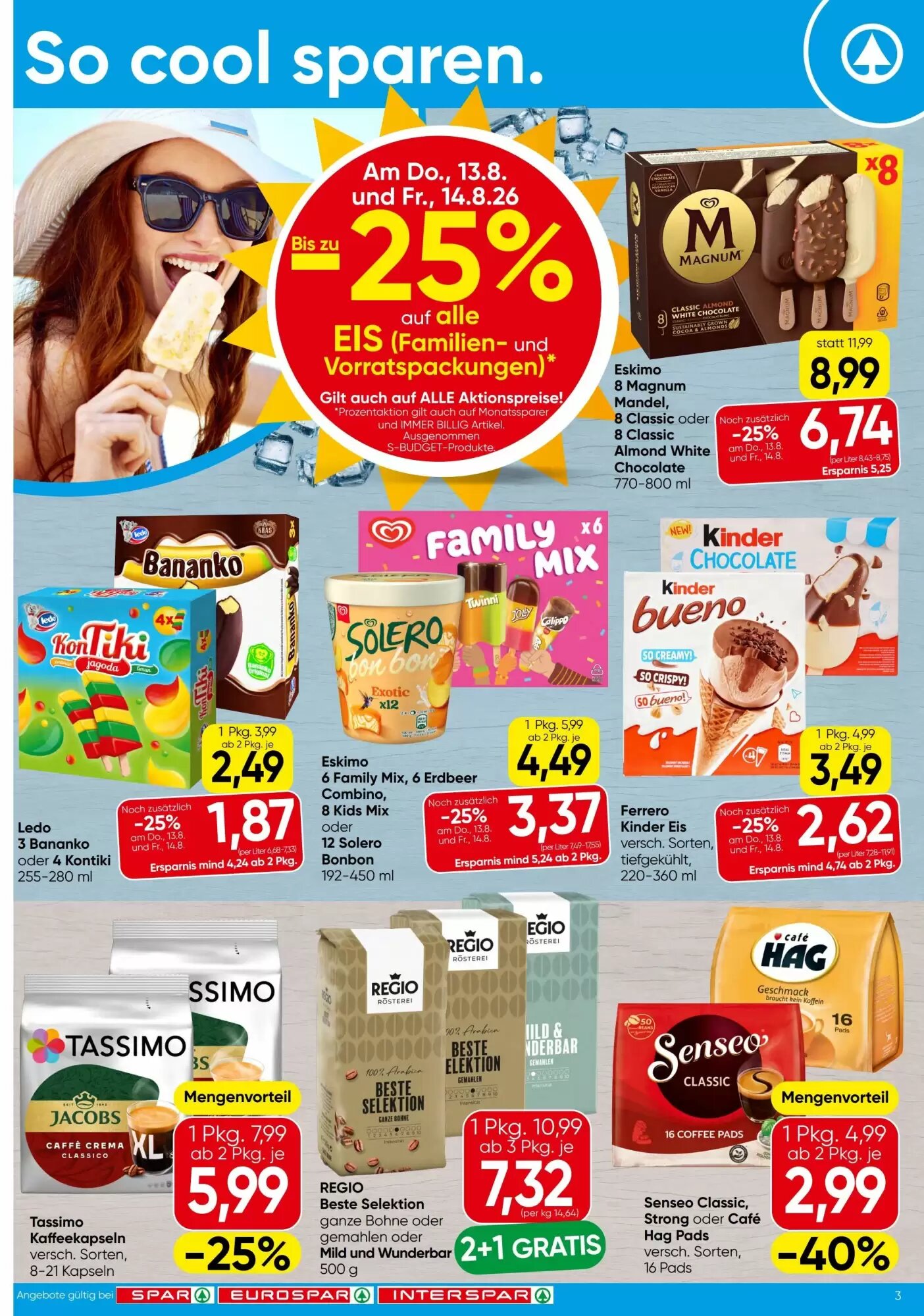Spar Flugblatt (ab 13.08.2026) - Angebote und Prospekt - Seite 3