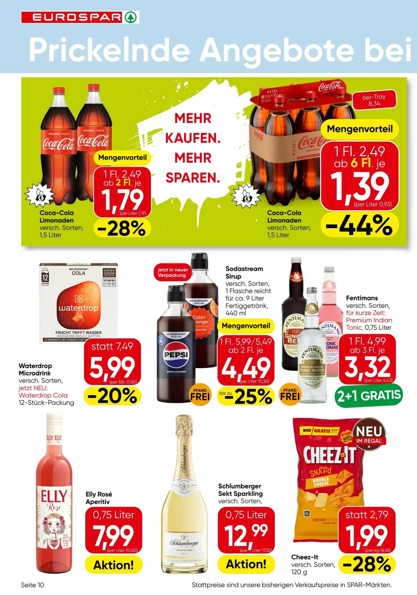 Eurospar Flugblatt (ab 13.08.2026) - Angebote und Prospekt - Seite 10