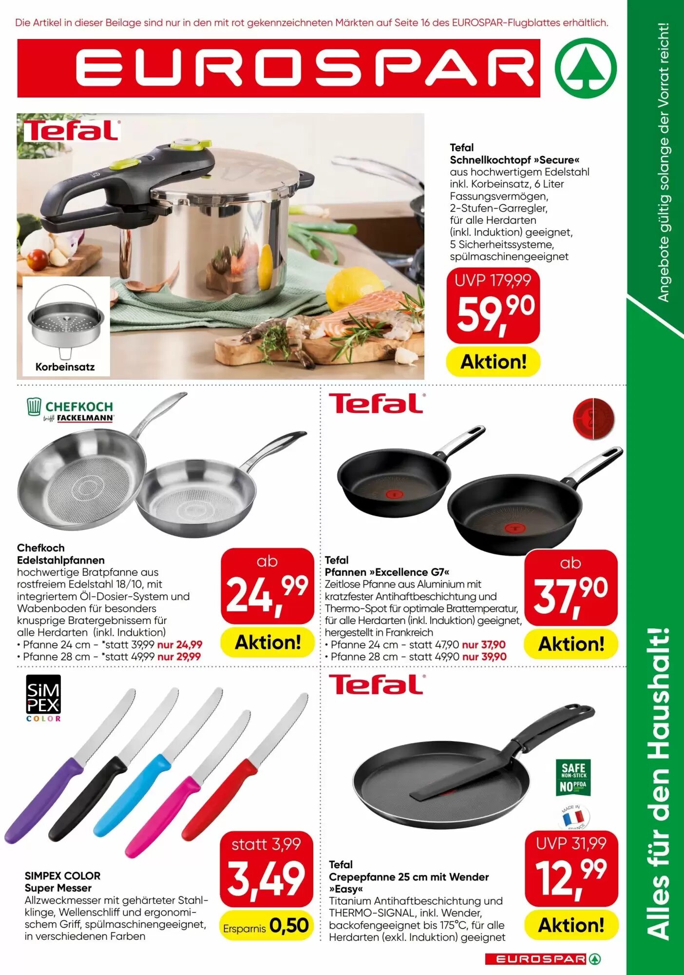 Eurospar Flugblatt (ab 13.08.2026) - Angebote und Prospekt - Seite 17