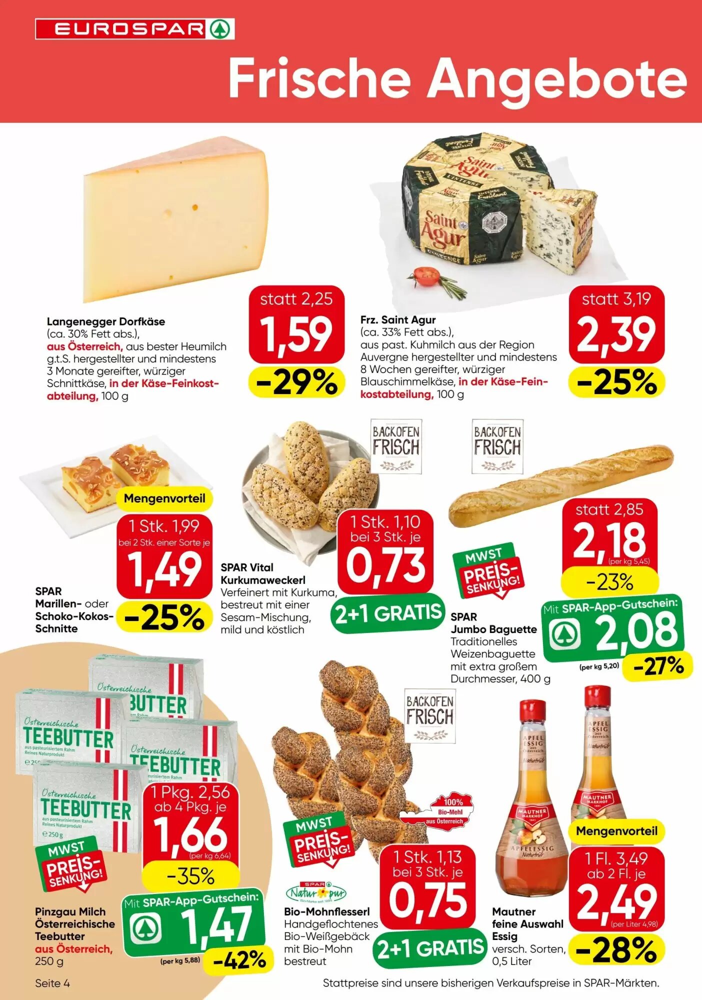 Eurospar Flugblatt (ab 13.08.2026) - Angebote und Prospekt - Seite 4