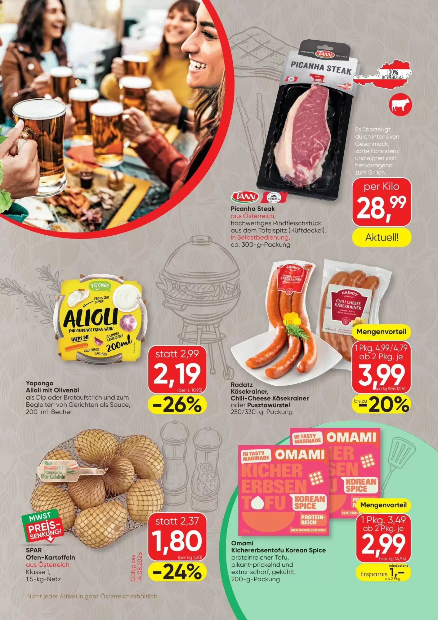 SPAR Gourmet Flugblatt (ab 13.08.2026) - Angebote und Prospekt - Seite 3