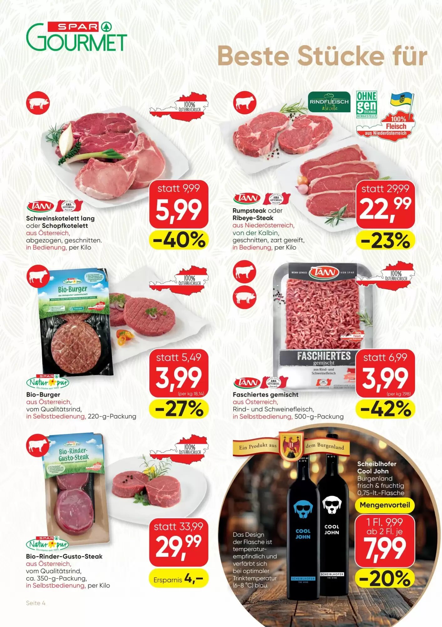 SPAR Gourmet Flugblatt (ab 13.08.2026) - Angebote und Prospekt - Seite 4