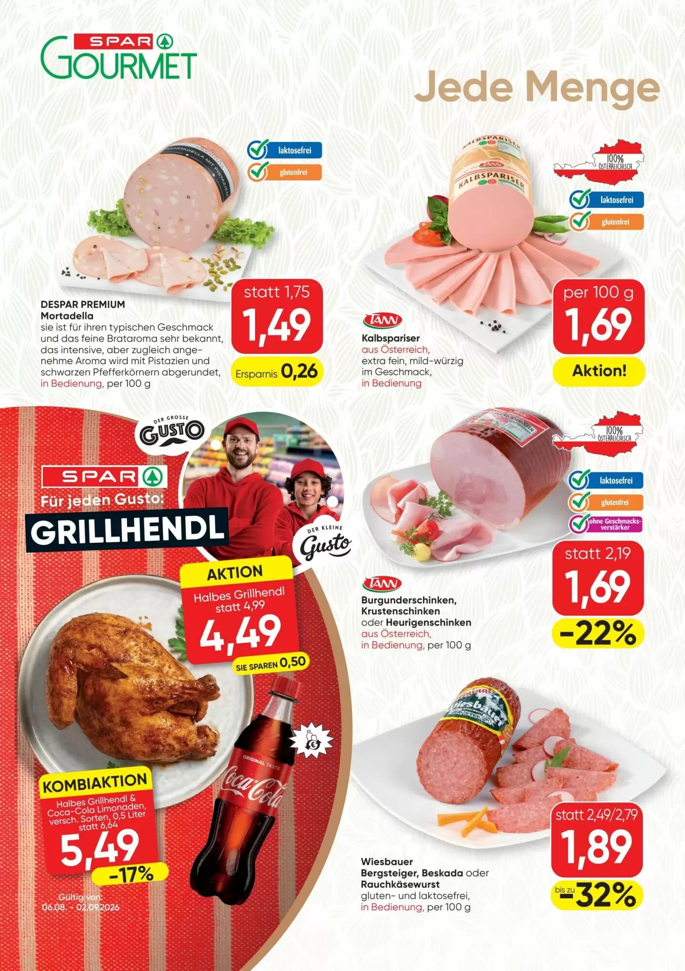 SPAR Gourmet Flugblatt (ab 13.08.2026) - Angebote und Prospekt - Seite 6